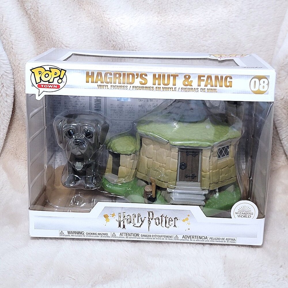 Funko POP! Harry Potter: Hagrid's Hut & Fang Figure #08 (2019) New Vaulted